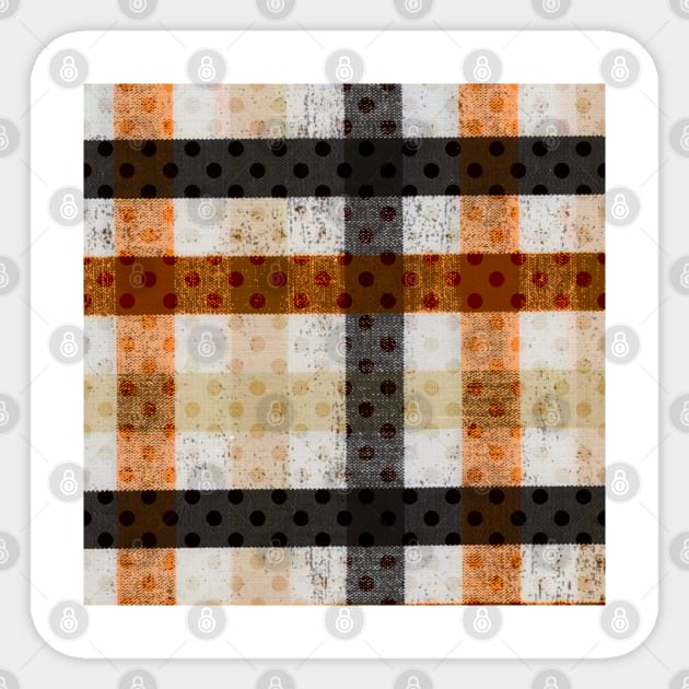 Plaid Jam Autumn Sticker by L'Appel du Vide Designs by Danielle Canonico